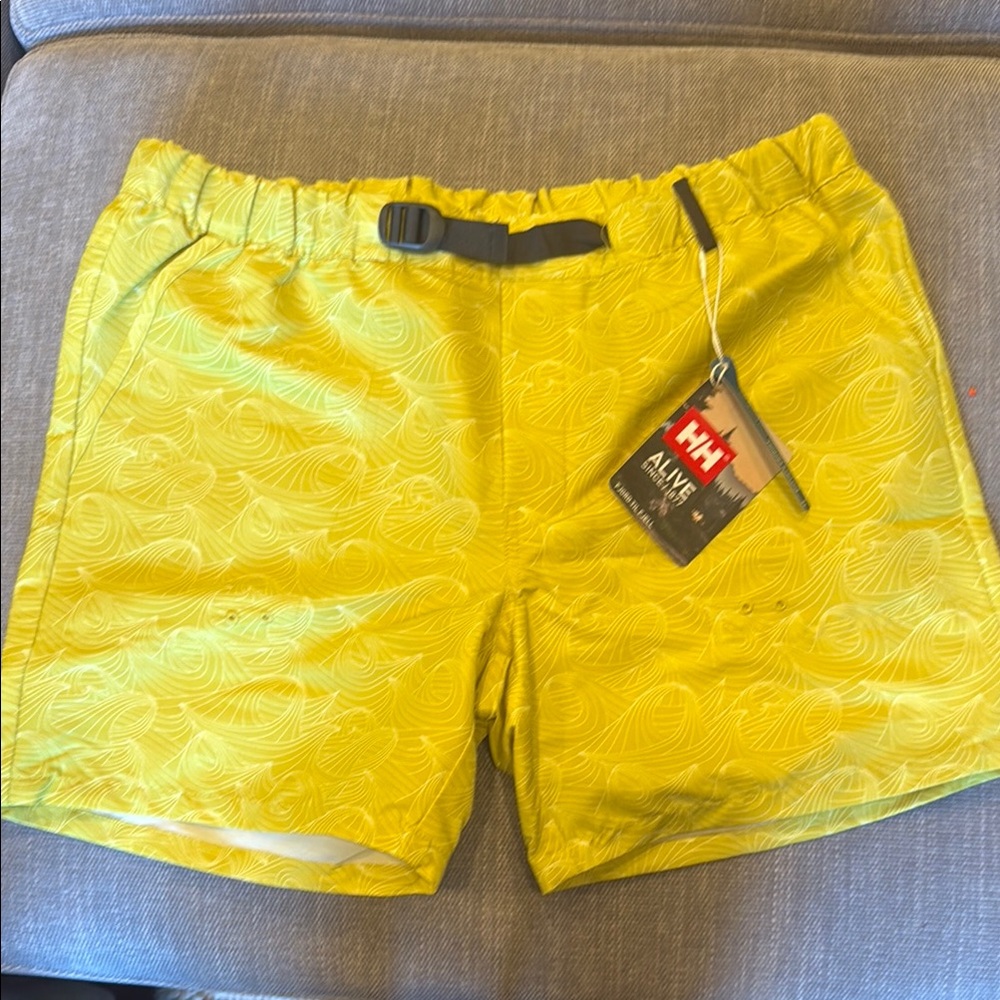 Helly Hansen Lime Green yellow Swim Shorts